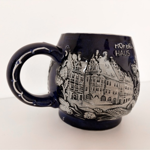 Vintage German Beer Stein Mug – Frauenkirche Munich Hofbrau Haus Stoneware - Picture 4 of 7